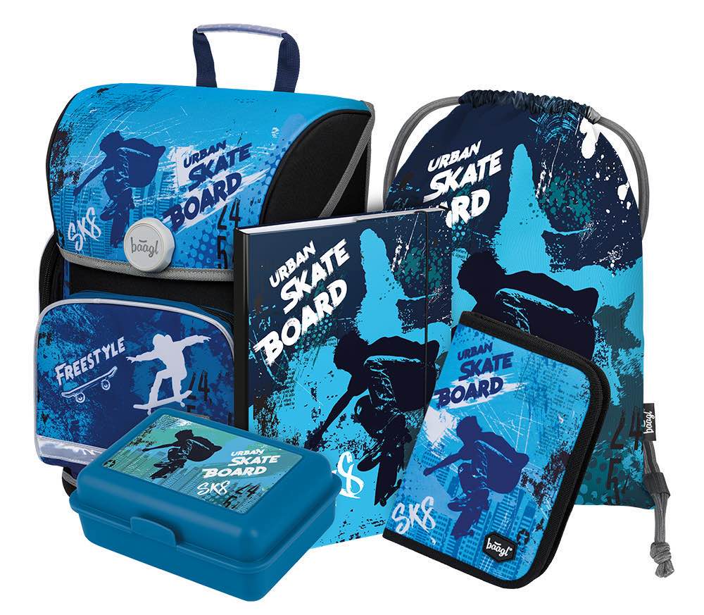 baagl-school-sets-ergo-skateboard-ii-set-cartable-gar-on image 1