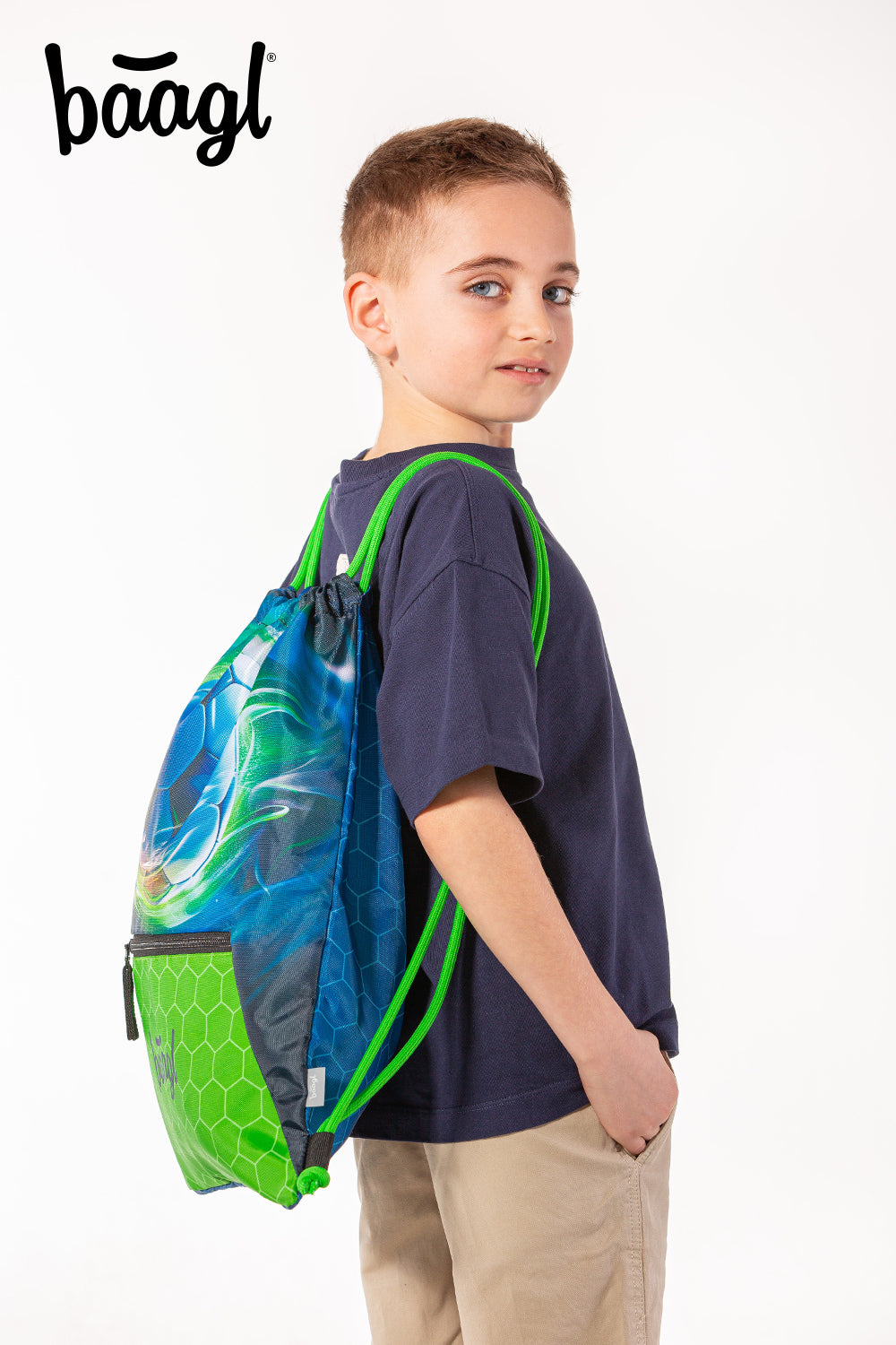 baagl-football-ball-sac-gym-enfant-poche-zip-ballon-foot image 5