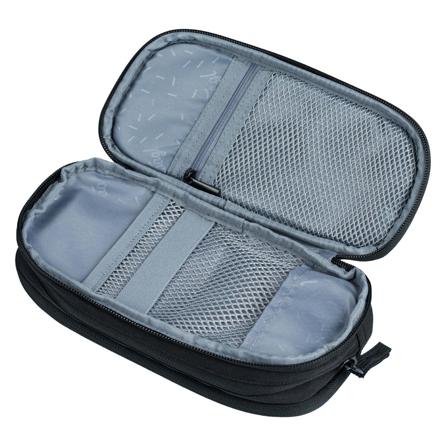 baagl-student-black-trousse-tudiante-noire-3-zips image 3