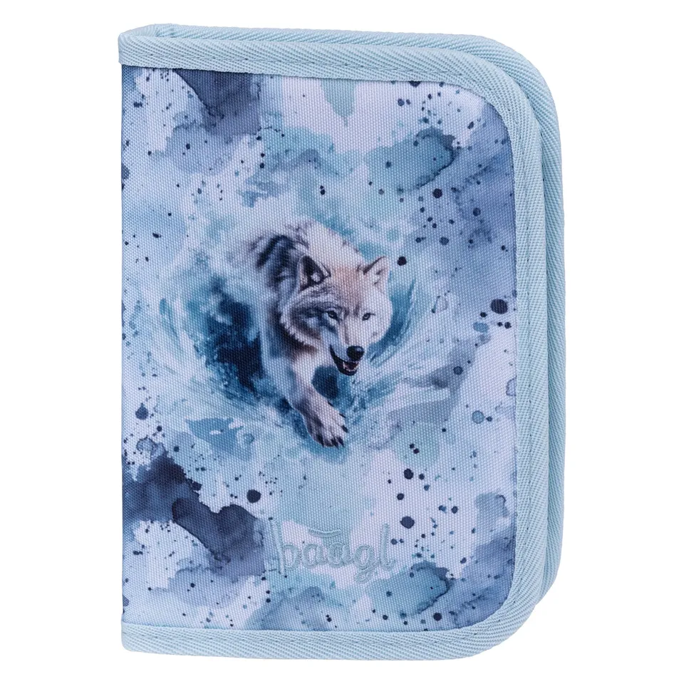 baagl-classic-trousse-scolaire-polar-1-compartiment-vide-ykk image 1