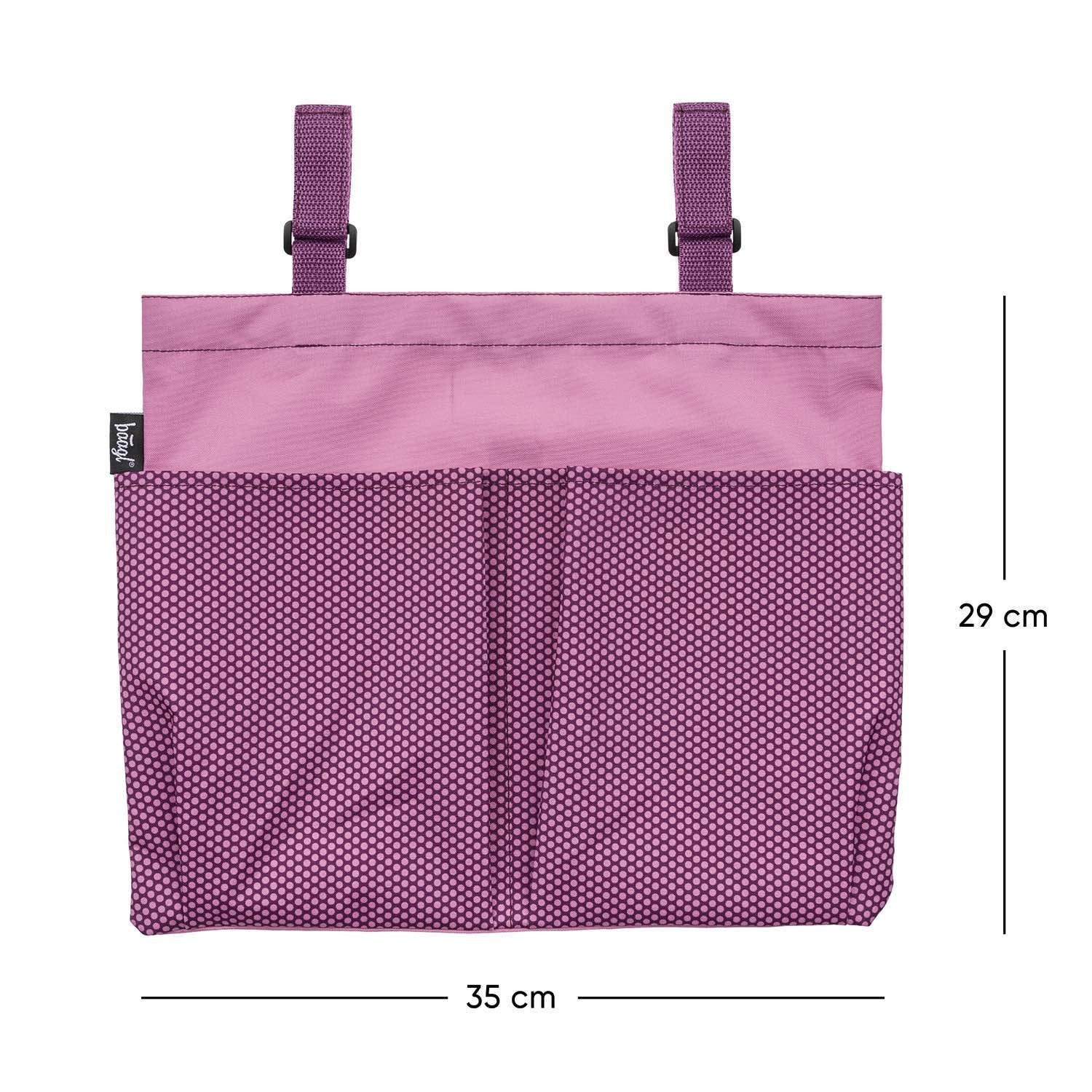 baagl-school-organizer-pink-organiseur-bureau-rose image 3