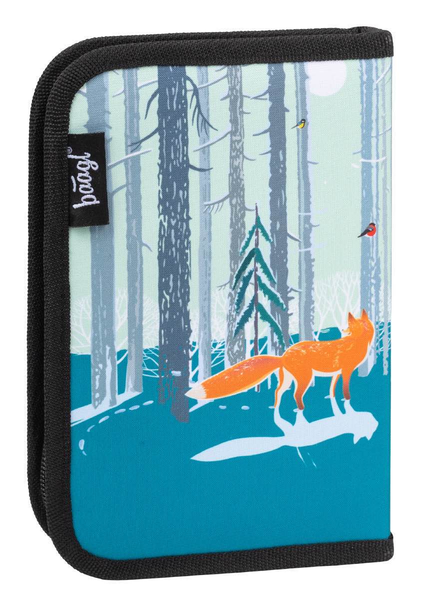 baagl-foxie-trousse-scolaire-1-compartiment-renard image 2
