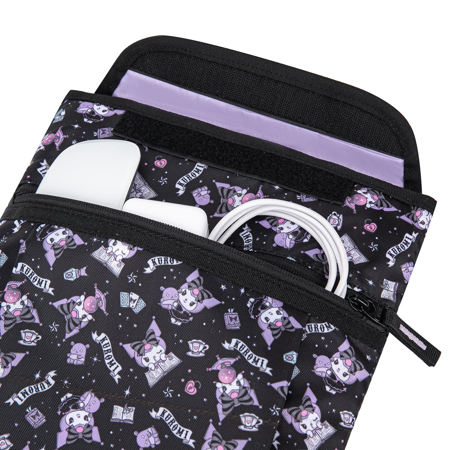 baagl-kuromi-black-housse-laptop-15-pouces-recycl-e image 4