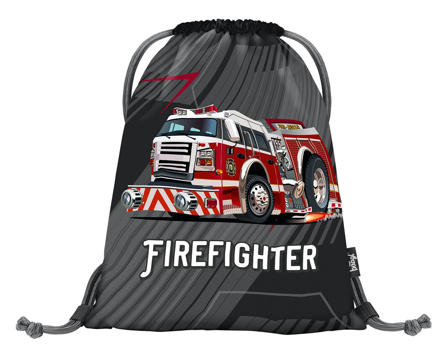 baagl-gym-sacks-firetruck-sac-gym-camion-pompier-enfant image 1