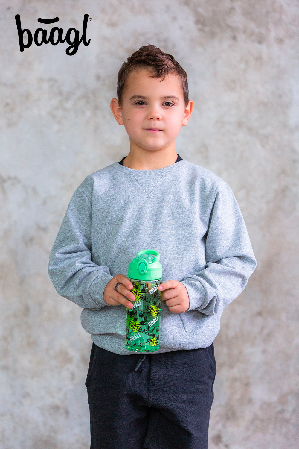 baagl-gourde-tritan-football-500-ml-avec-paille-enfant image 6