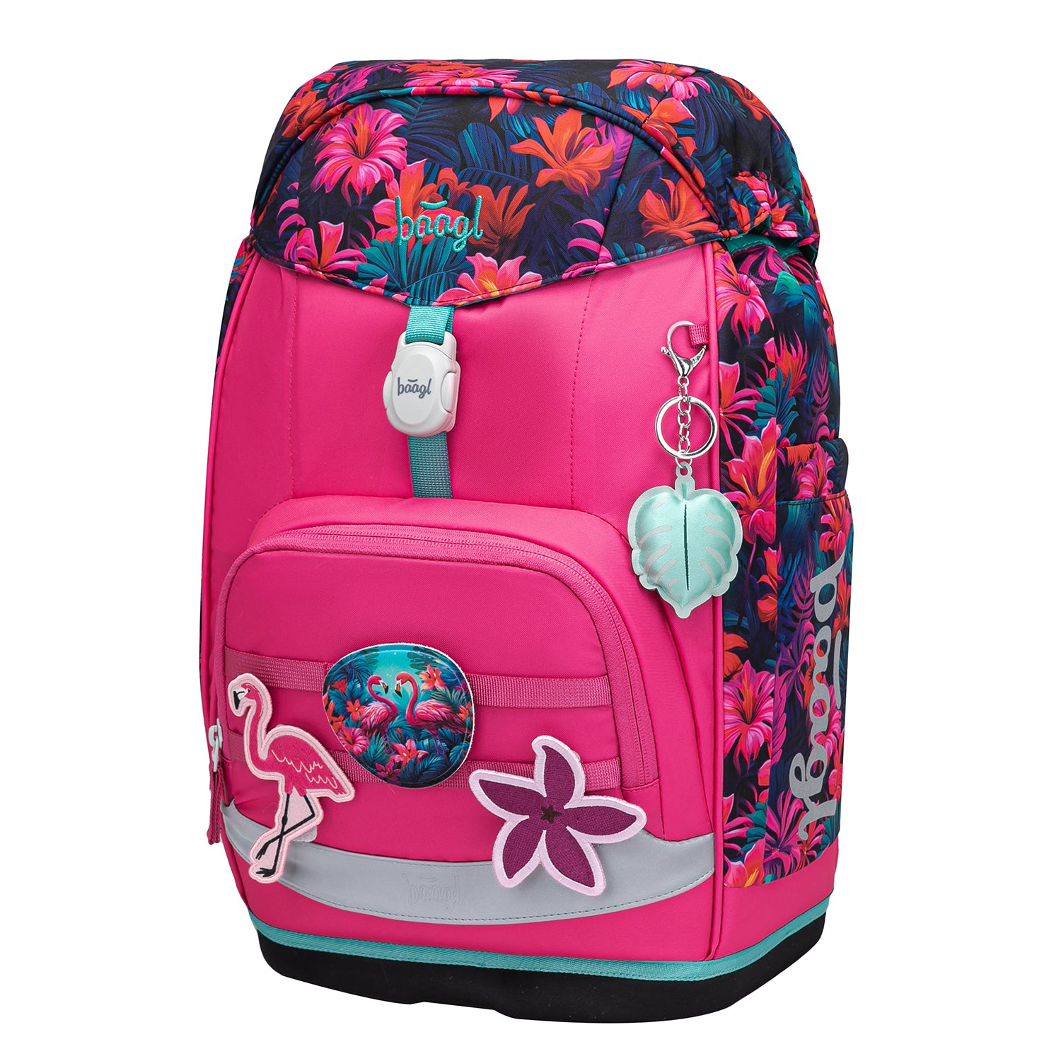 baagl-airy-plus-flamingos-cartable-scolaire-ergonomique image 2