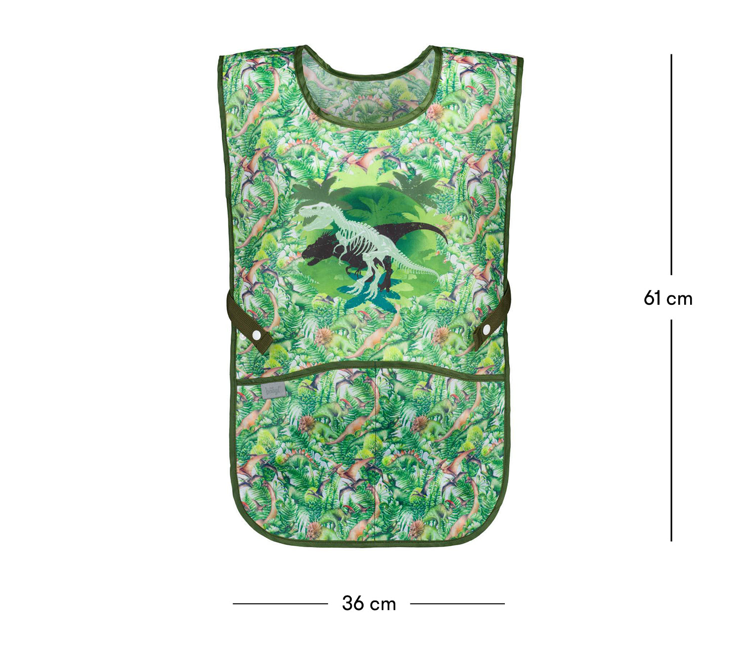 baagl-aprons-tablier-enfant-dinosaure-avec-poches-lavable image 4