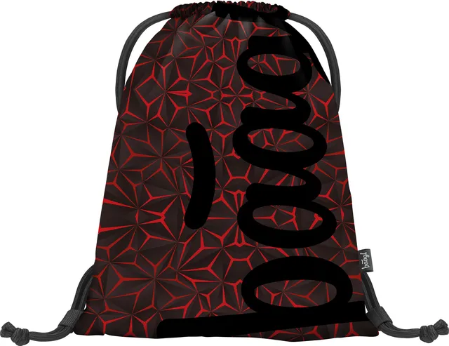 baagl-red-polygon-sac-gym-sport-rouge image 1