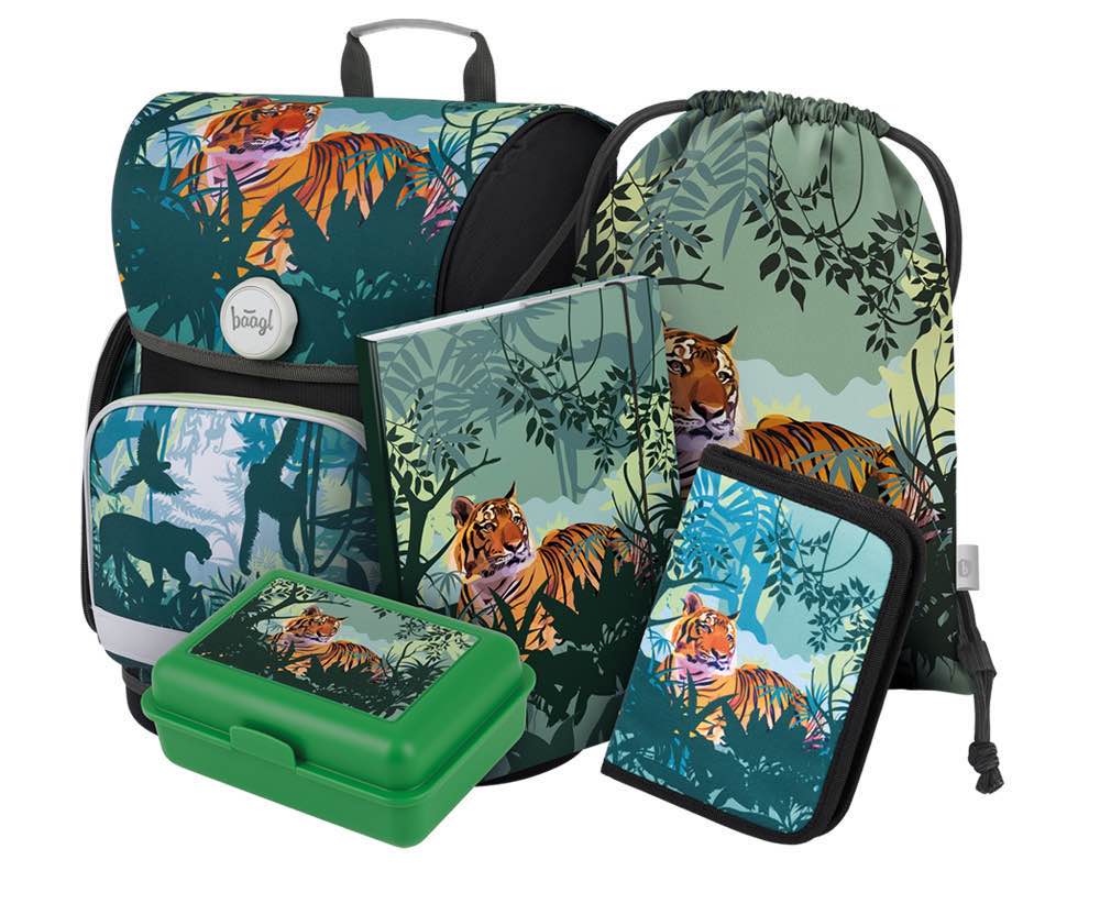 baagl-ergo-tiger-ii-set-cartable-3-pi-ces-gar-on-cp image 1