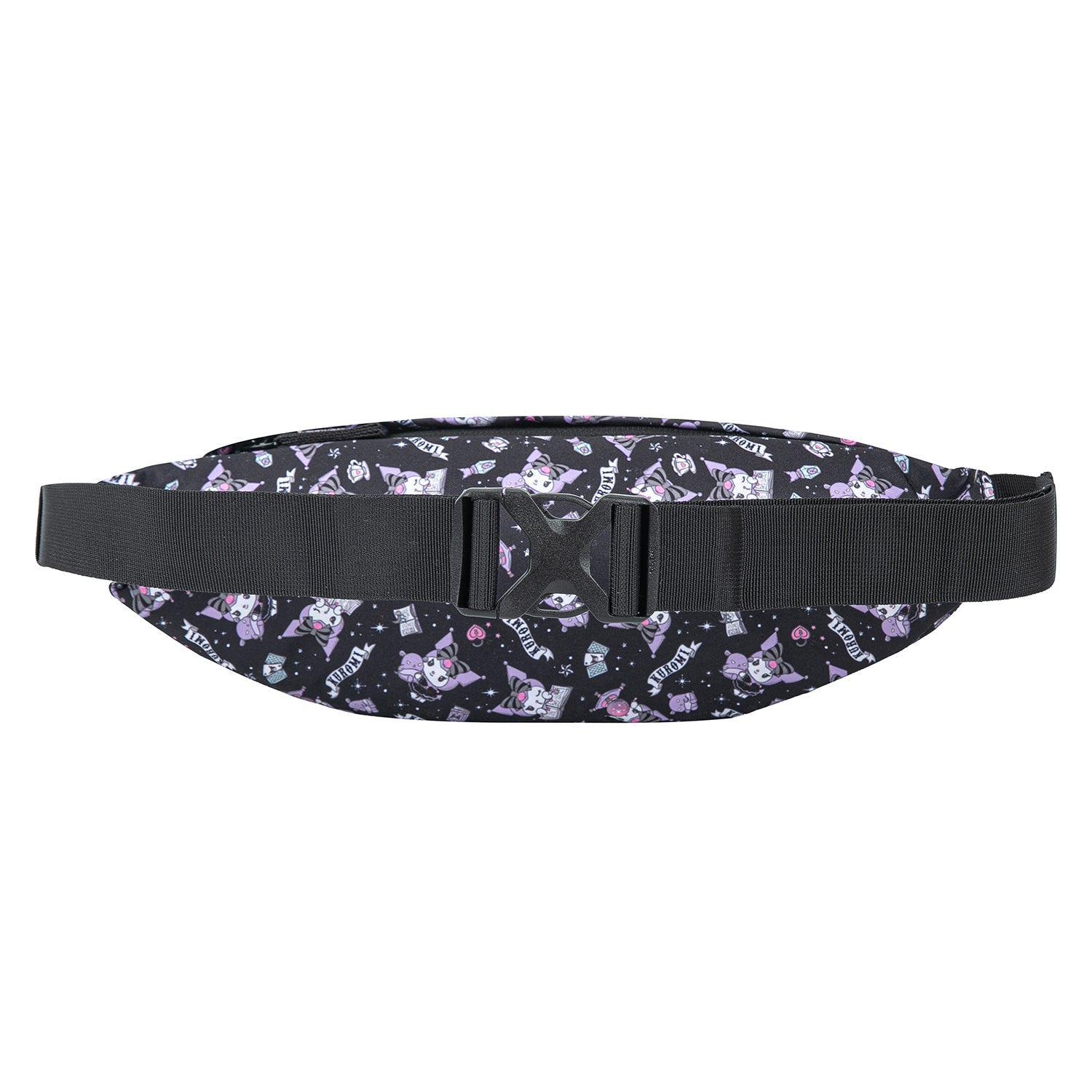 baagl-bumbags-snap-kuromi-sac-banane-noir-recycl image 3