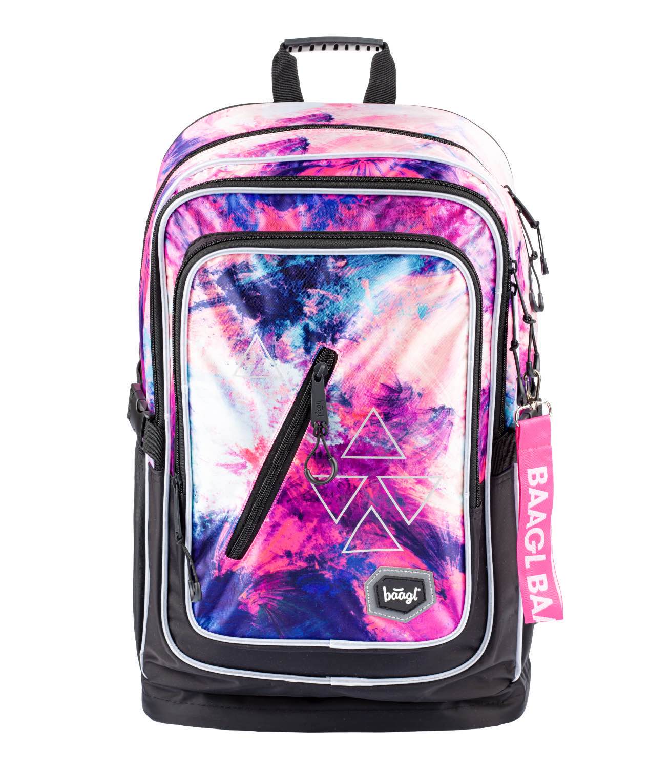 baagl-cubic-abstract-sac-dos-scolaire-29-l-imperm-able image 1