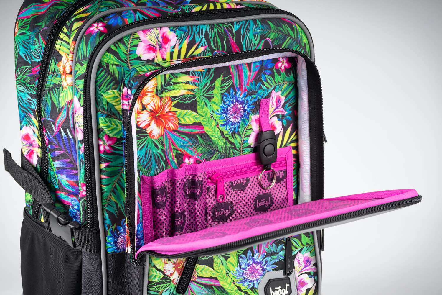 baagl-cubic-tropical-sac-dos-scolaire-29-l-15-pouces image 8
