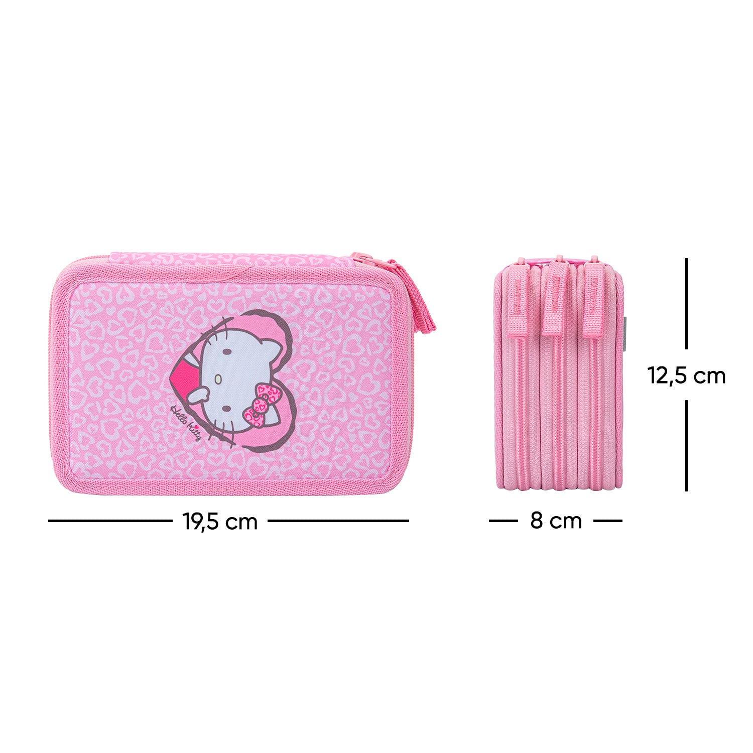 baagl-hello-kitty-sweet-leopard-trousse-3-compartiments-fille image 6