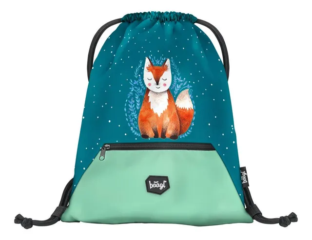 baagl-foxie-sac-gym-poche-zipp-e-enfant-lavable image 1