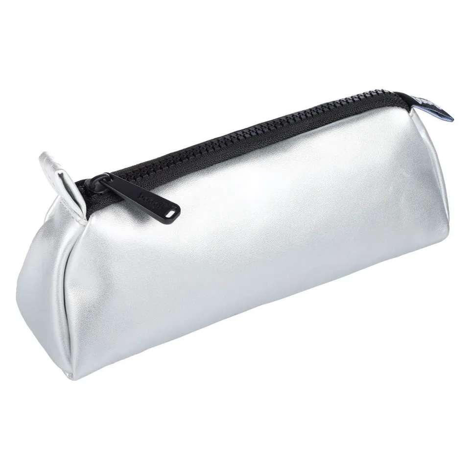 baagl-basic-silver-trousse-scolaire-argent image 1