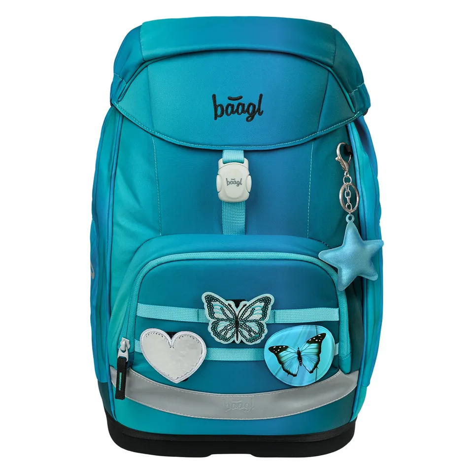 baagl-airy-plus-butterfly-cartable-scolaire-ergonomique image 1