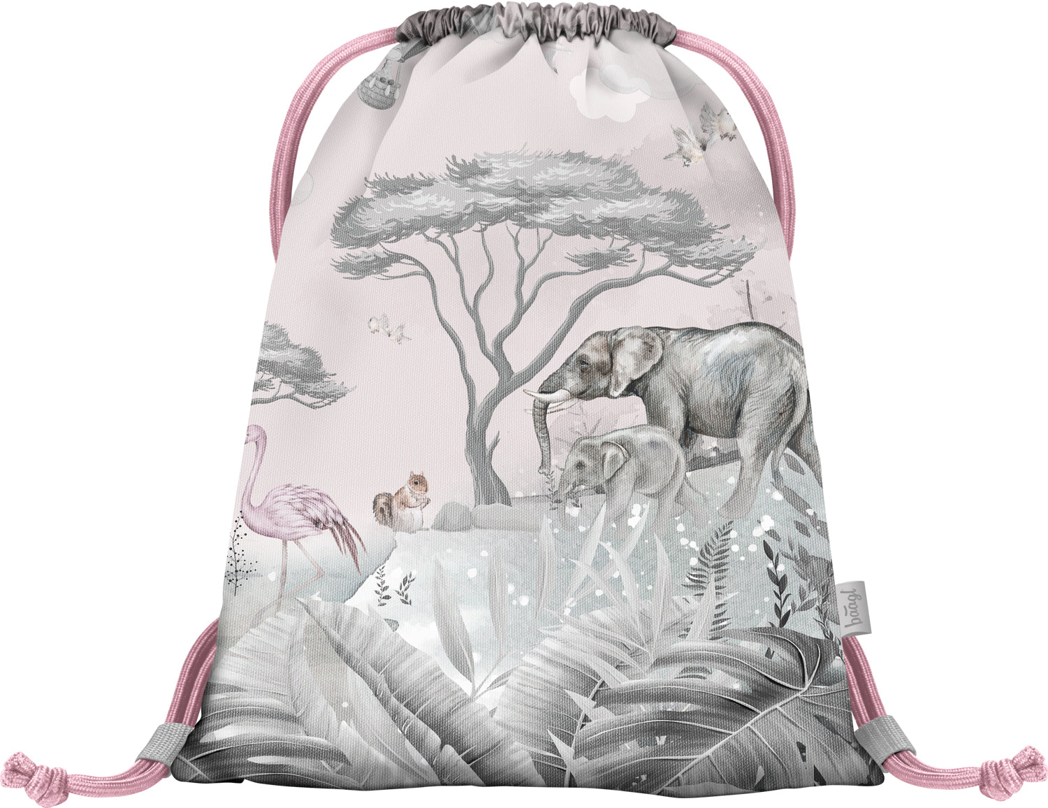 baagl-gym-sacks-sac-de-gym-safari-mousqueton-lavable image 1