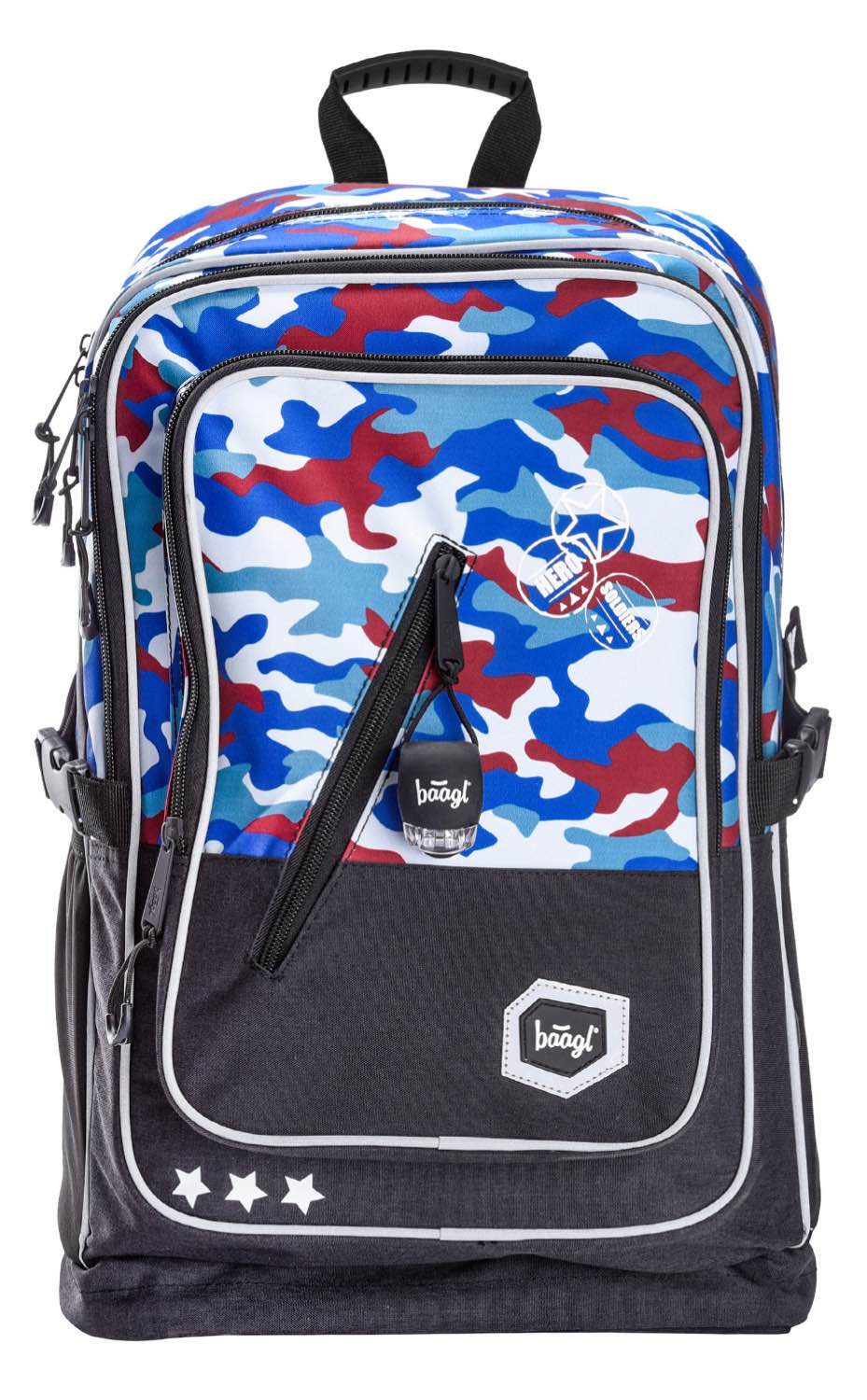 baagl-cubic-army-sac-dos-scolaire-29-l-imperm-able image 1