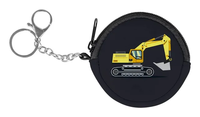 baagl-digger-portefeuille-enfant-rond-porte-monnaie image 1