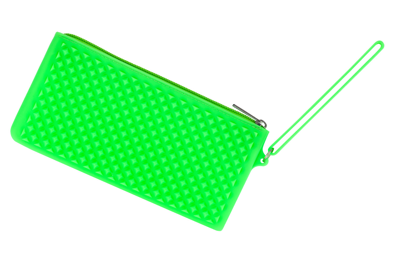 baagl-neon-green-pochette-silicone-trousse-vert-fluo image 2