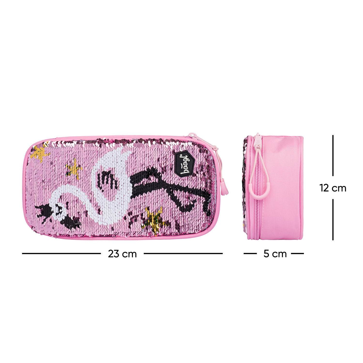 baagl-fun-flamingo-trousse-plumier-double-rabat image 5