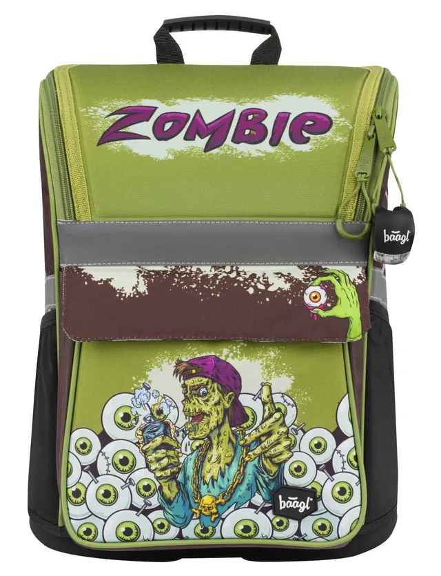 baagl-zippy-zombie-cartable-17-l-ergonomique-imperm-able image 1
