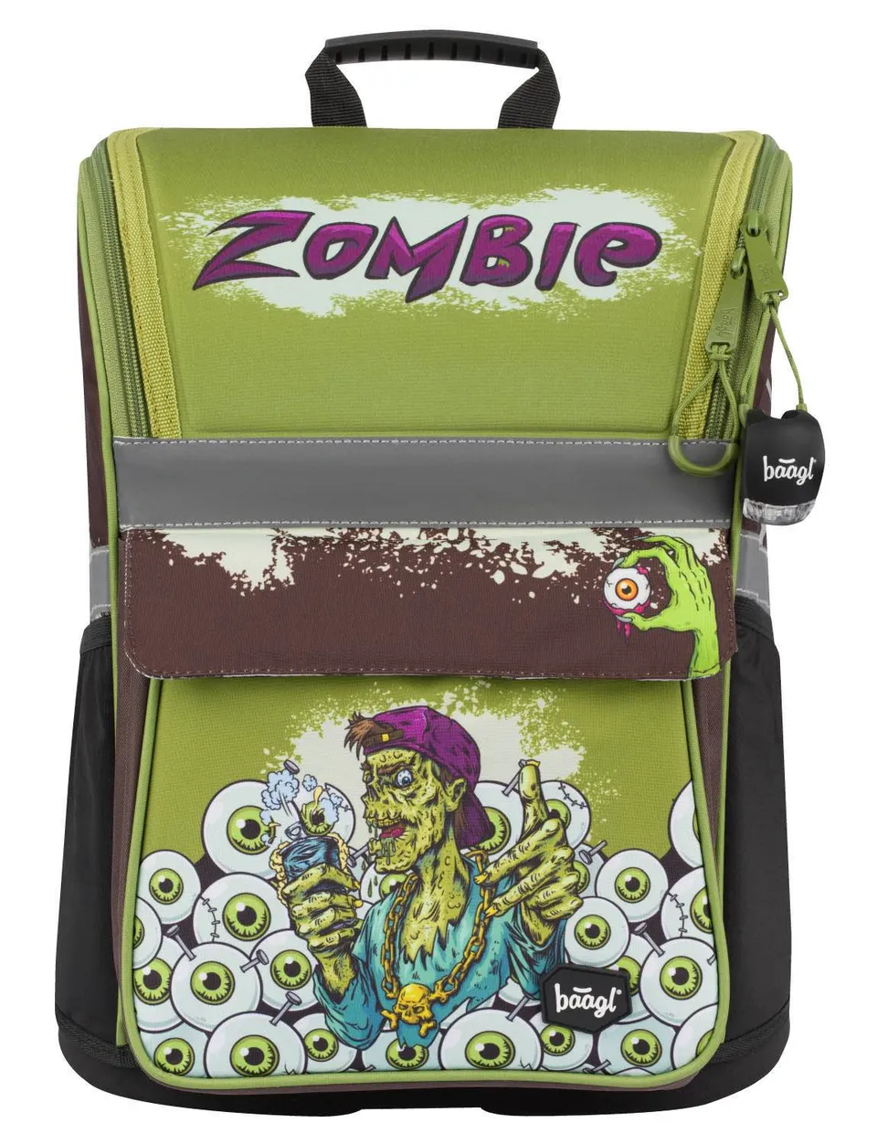 baagl-zippy-zombie-cartable-17-l-ergonomique-imperm-able image 1