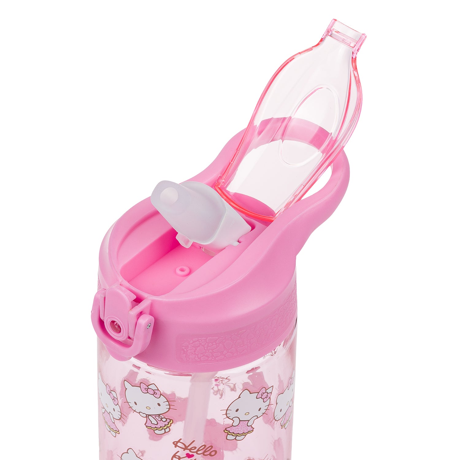 baagl-hello-kitty-sweet-leopard-gourde-500-ml-paille image 4