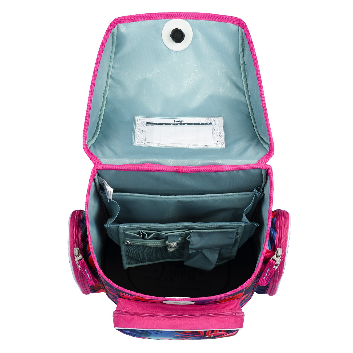 baagl-ergo-flamingos-iii-cartable-fille-ensemble-cp image 5