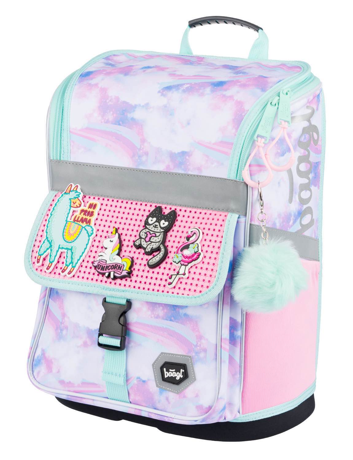 baagl-zippy-rainbow-diy-cartable-scolaire-fille-ergonomique-18-l image 2