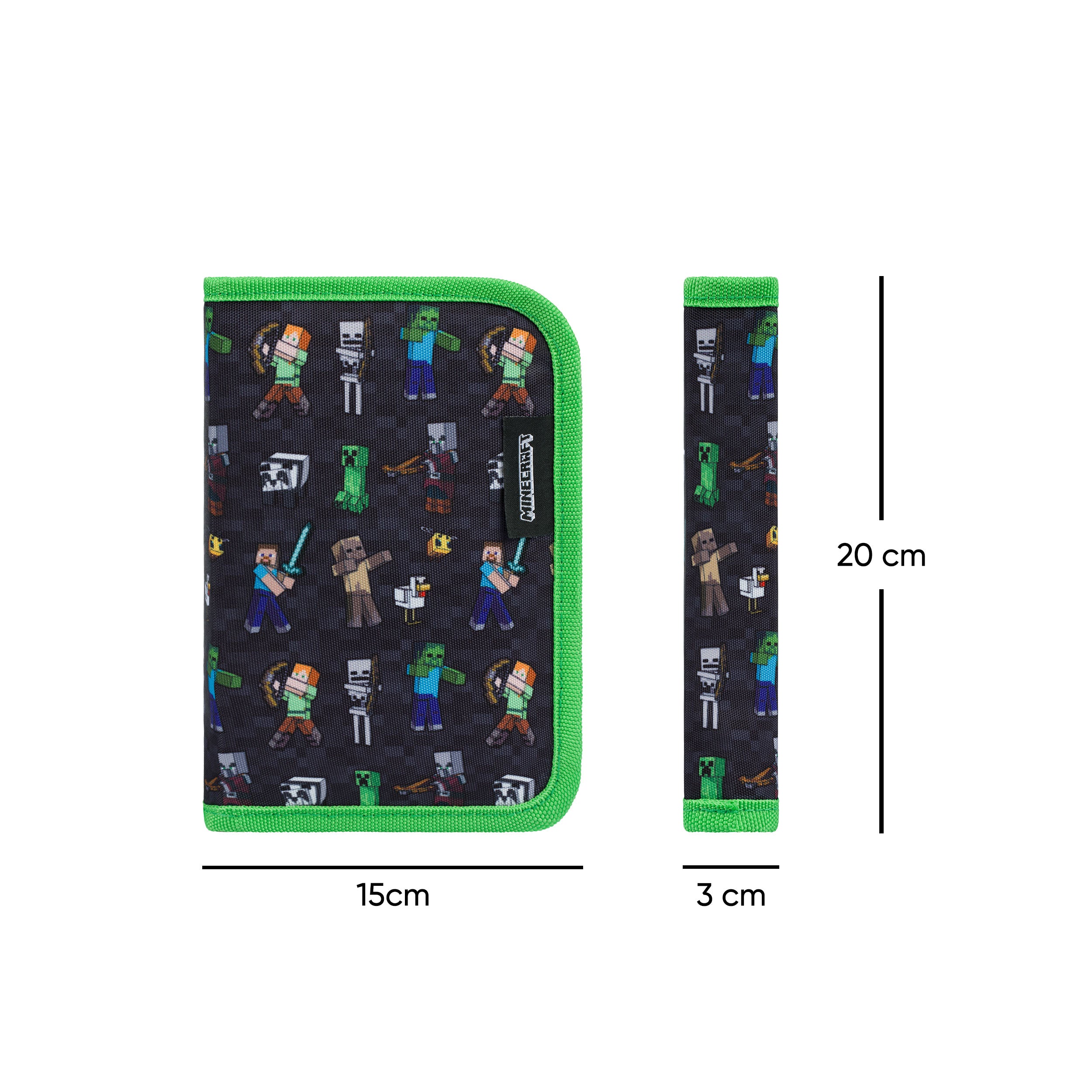 baagl-minecraft-trousse-scolaire-1-tage-vide image 5