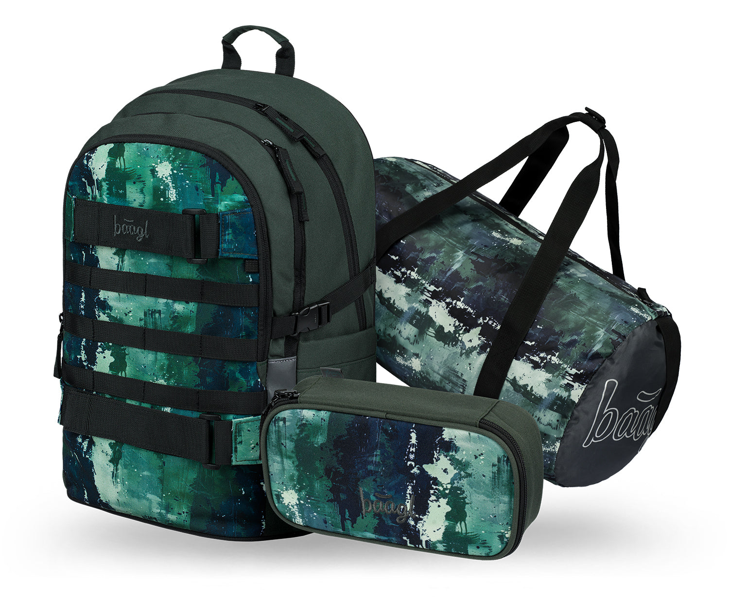baagl-skate-forest-sac-dos-coll-ge-3-pi-ces-skate image 1