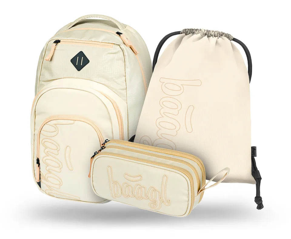 baagl-coolmate-beige-ensemble-scolaire-35l-ergonomique image 1