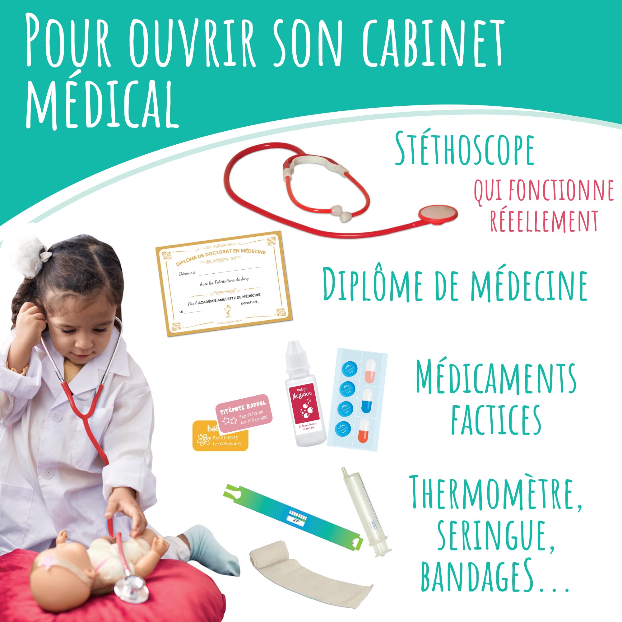 amulette-si-j-tais-docteur-coffret-jeu-50-accessoires-6-10-ans image 4