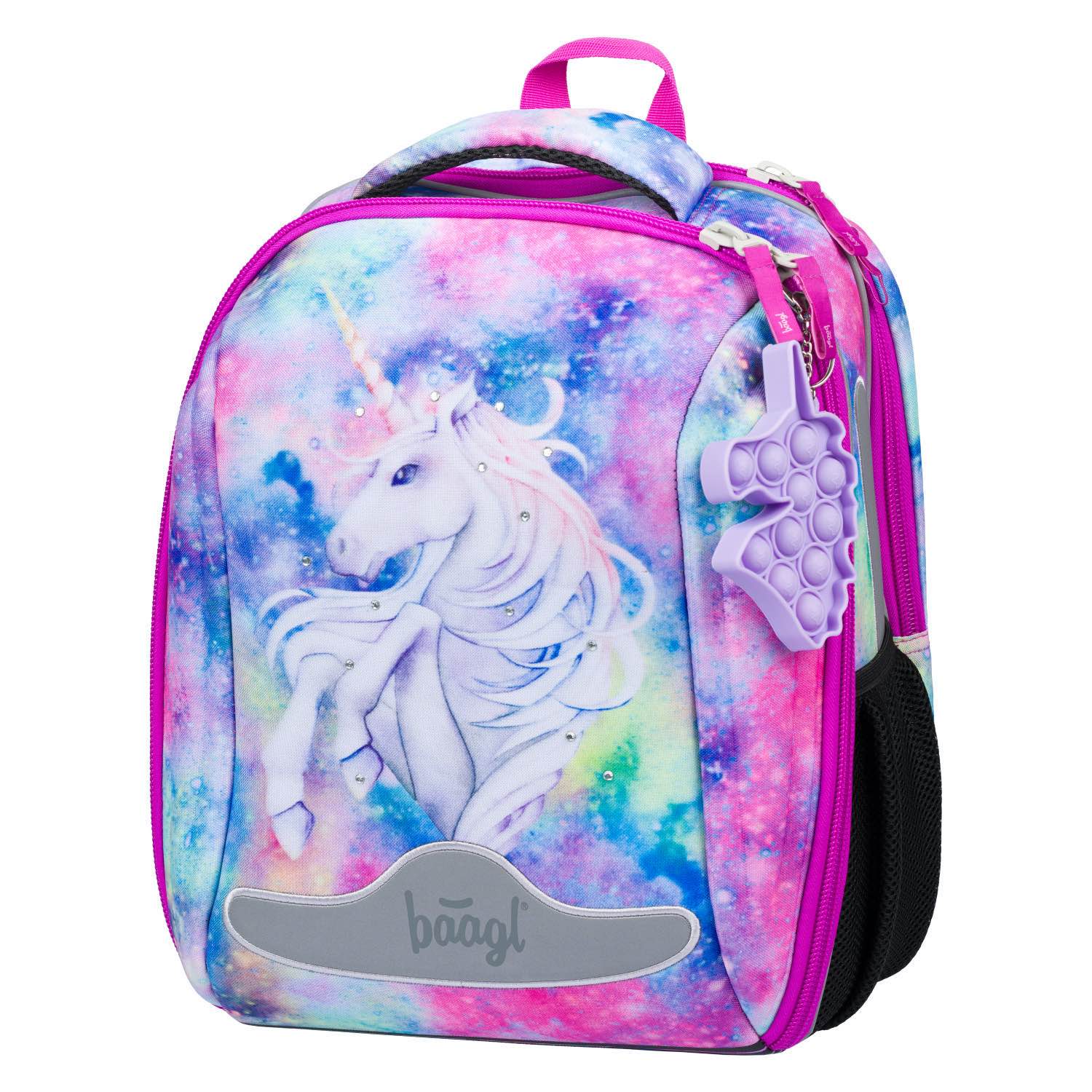 baagl-shelly-licorne-cartable-23l-ergonomique-1kg image 2