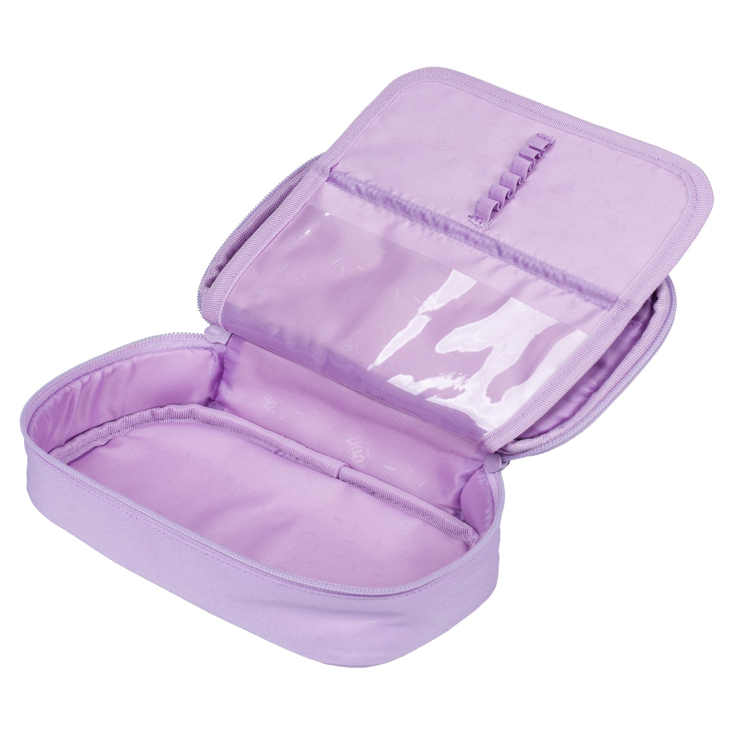 baagl-school-pencil-pouches-lavender-trousse-zip-recycl-e image 2