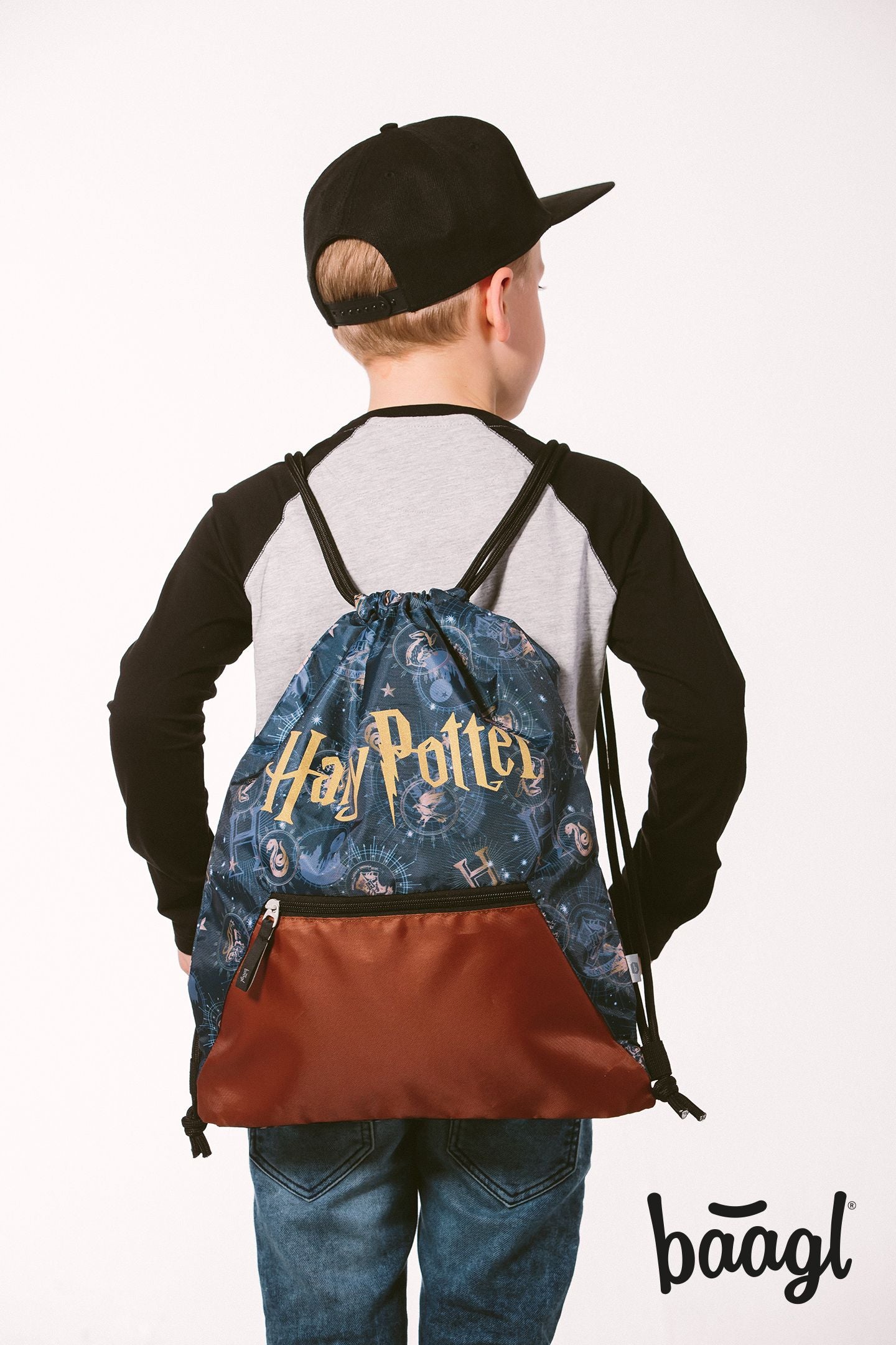 baagl-sac-gym-harry-potter-hogwarts-avec-poche-zipp-e-lavable image 5