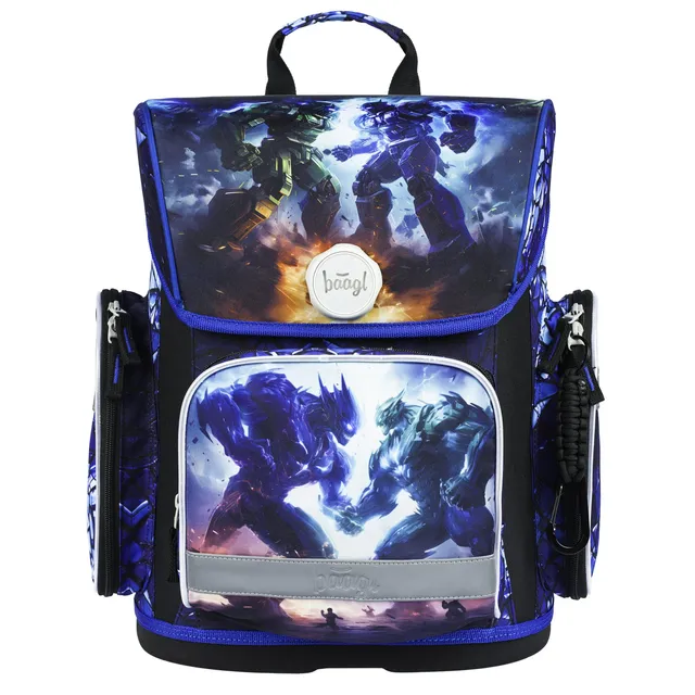 baagl-ergo-robots-cartable-primaire-gar-on-magn-tique-19-l image 1