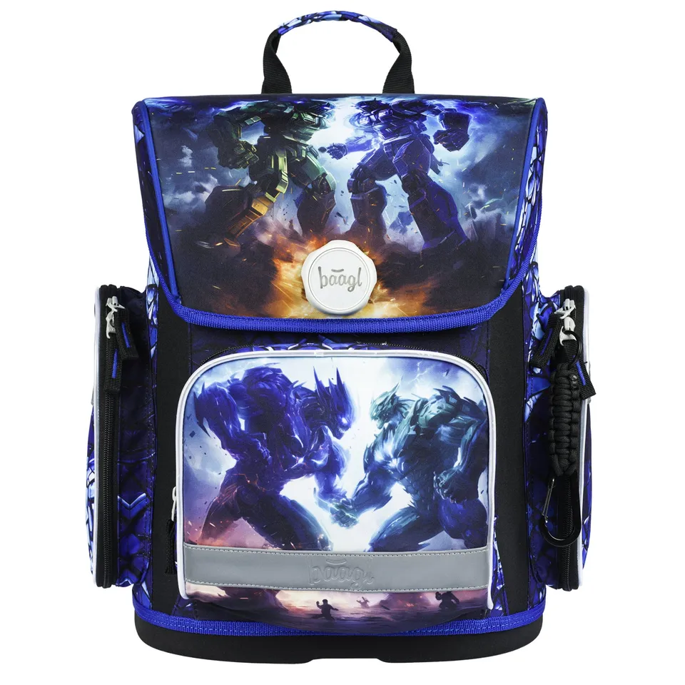 baagl-ergo-robots-cartable-primaire-gar-on-magn-tique-19-l image 1