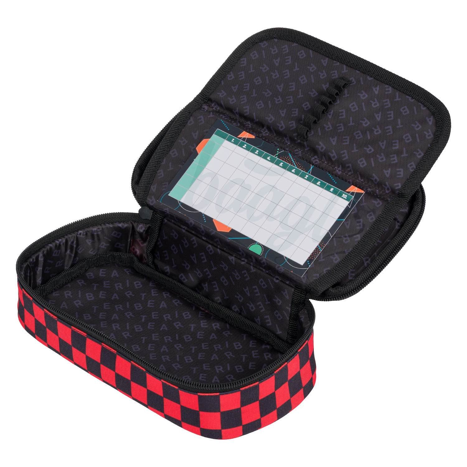 baagl-teribear-trousse-scolaire-rabat-compartiment-zipp image 2