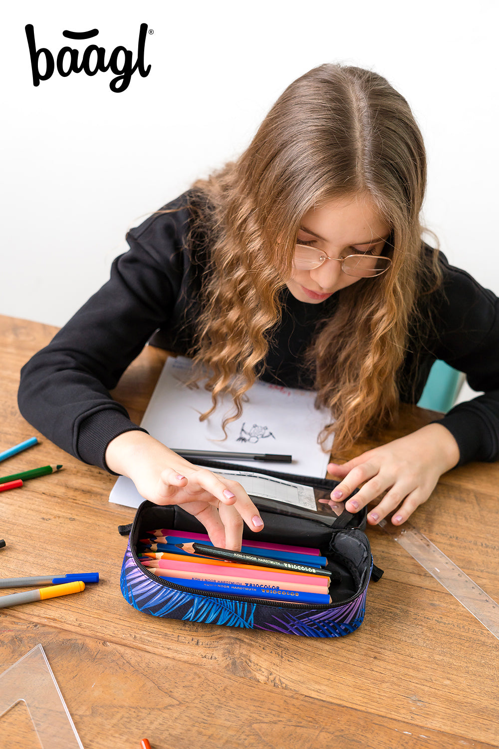 baagl-school-pencil-pouches-palm-trousse-scolaire-palmier image 6