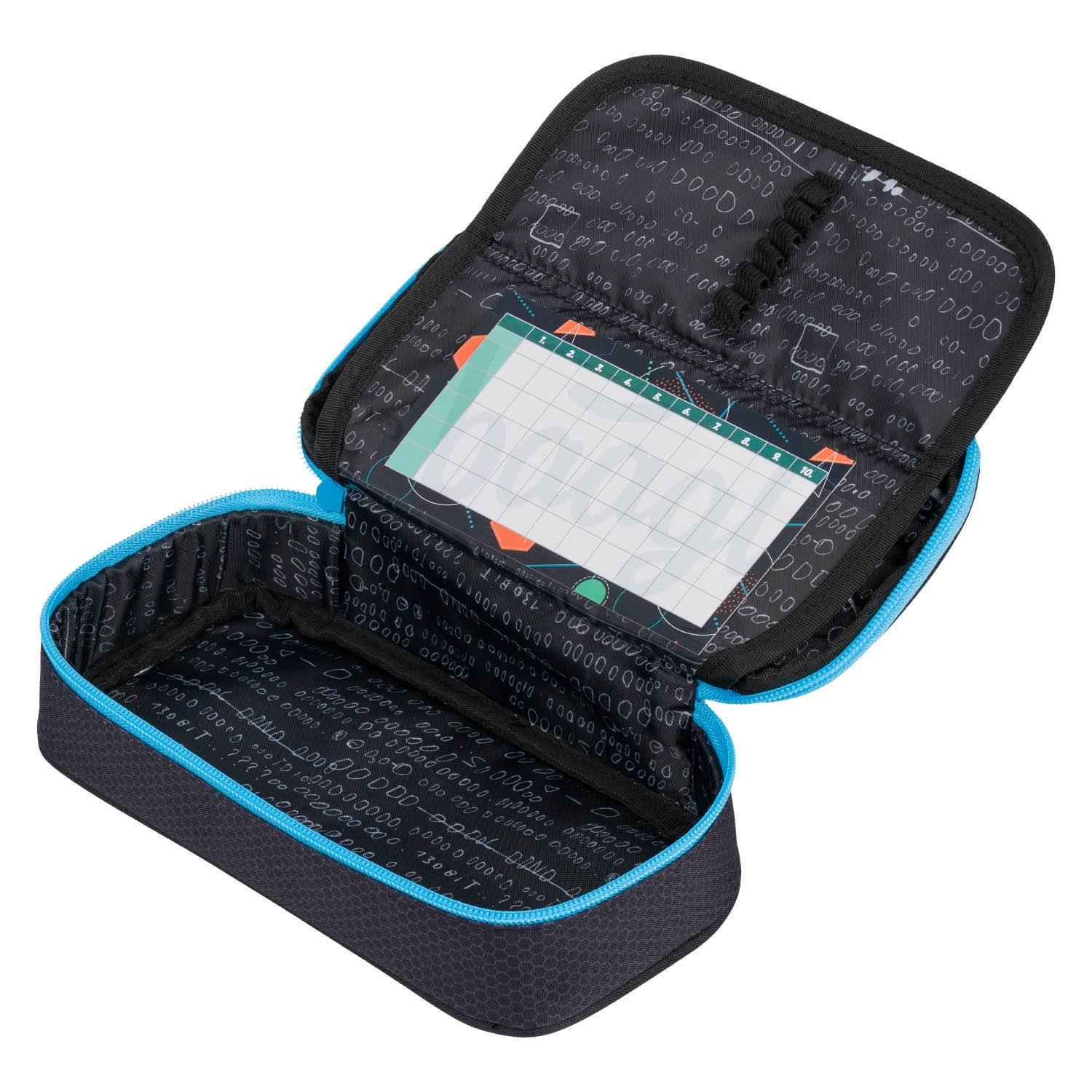 baagl-school-pencil-pouches-trousse-skate-bluelight-rigide image 2