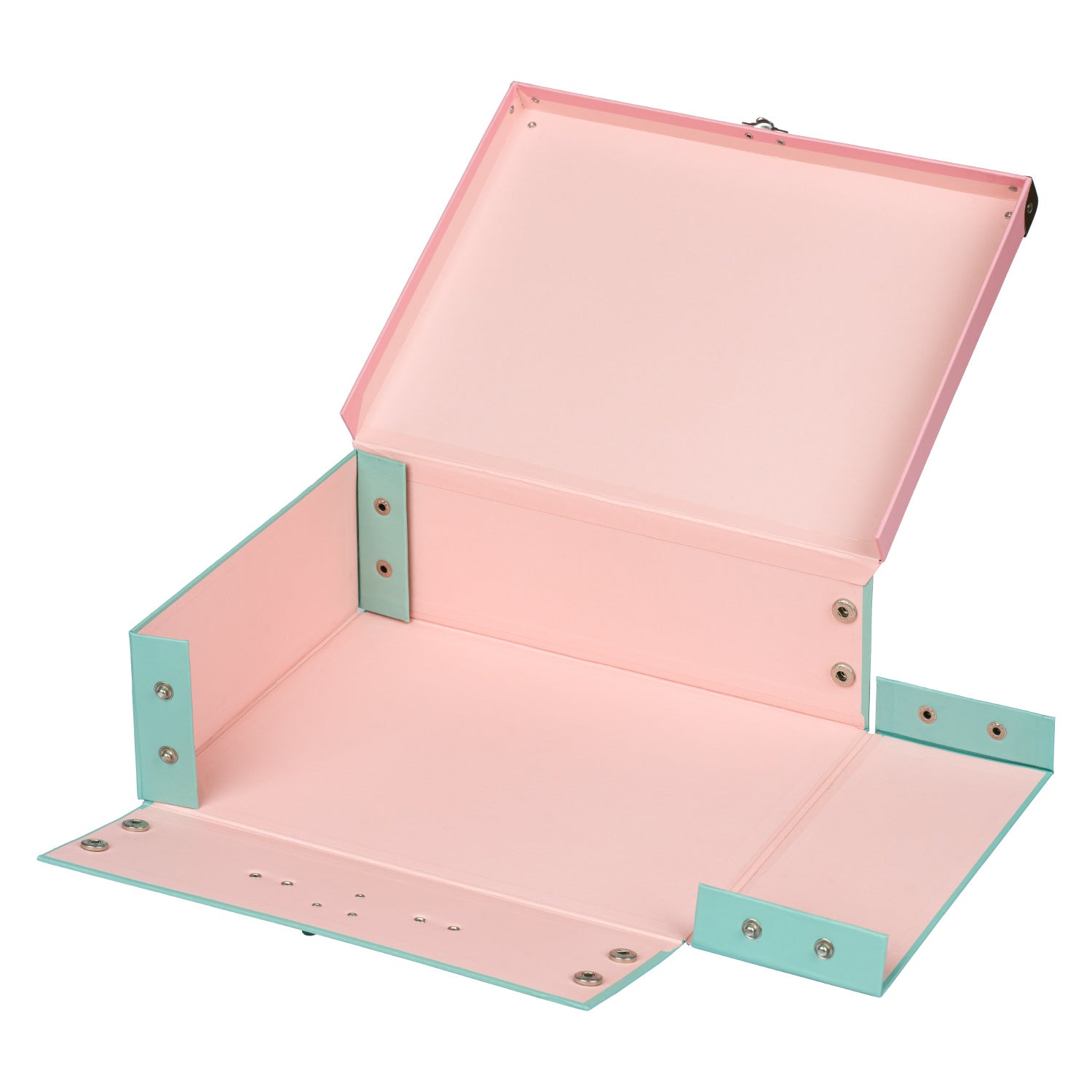 baagl-pink-rainbow-mallette-pliable-cole image 3