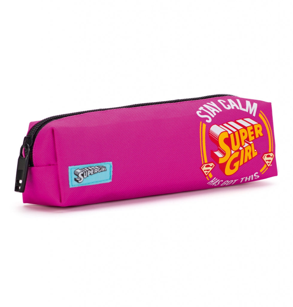 baagl-supergirl-stay-calm-tui-trousse-noire image 1