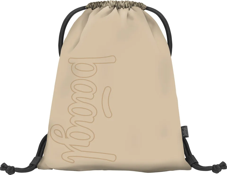 baagl-beige-sac-de-gym-enfant-cordon-lavable image 1
