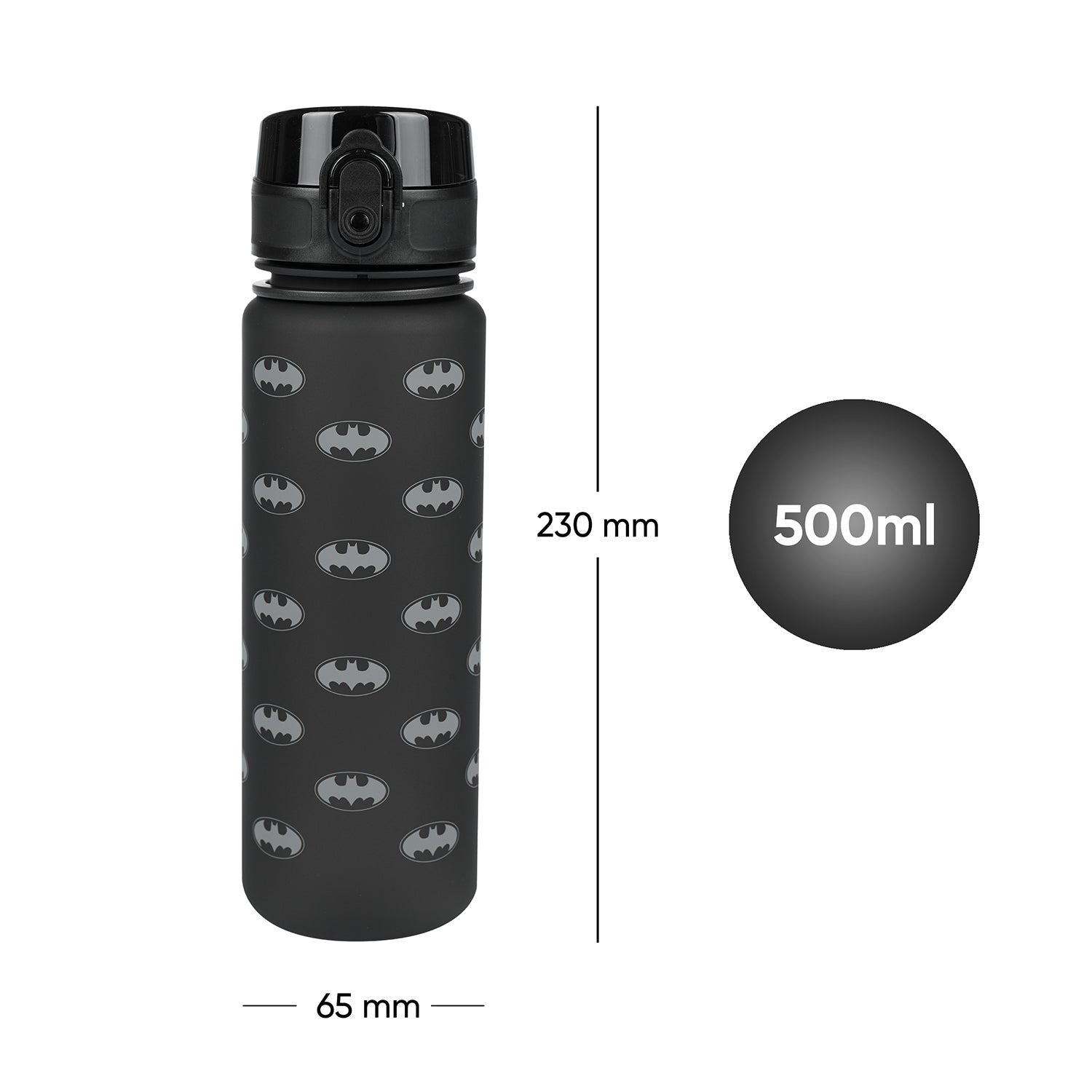 baagl-batman-logo-gourde-tritan-500-ml-enfant image 7