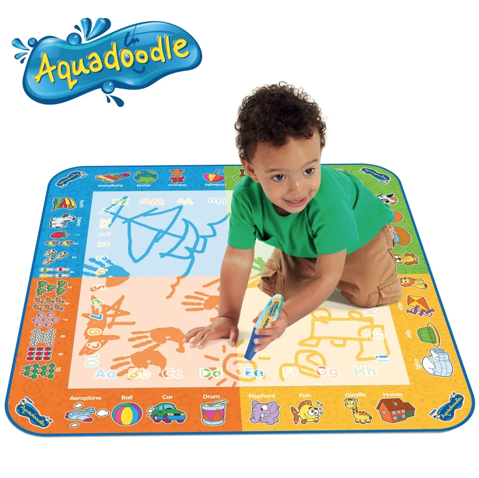 aquadoodle-large-mat-classique-4-couleurs-tapis-eau-75x75-cm image 1