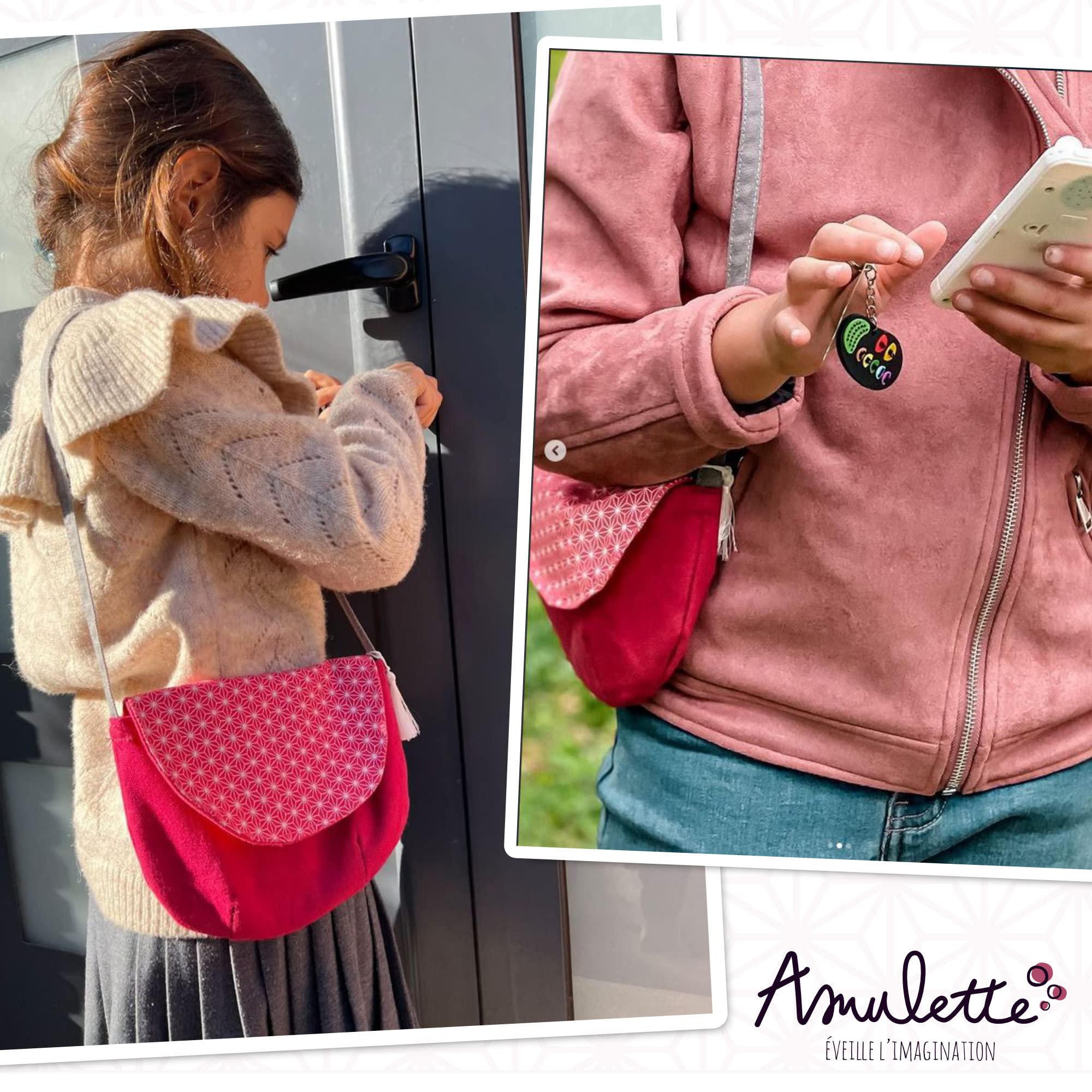 amulette-mon-premier-sac-main-jouet-imitation-rose-16-accessoires image 7