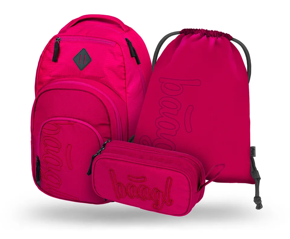 baagl-coolmate-ruby-set-scolaire-sac-35-l-fille image 1