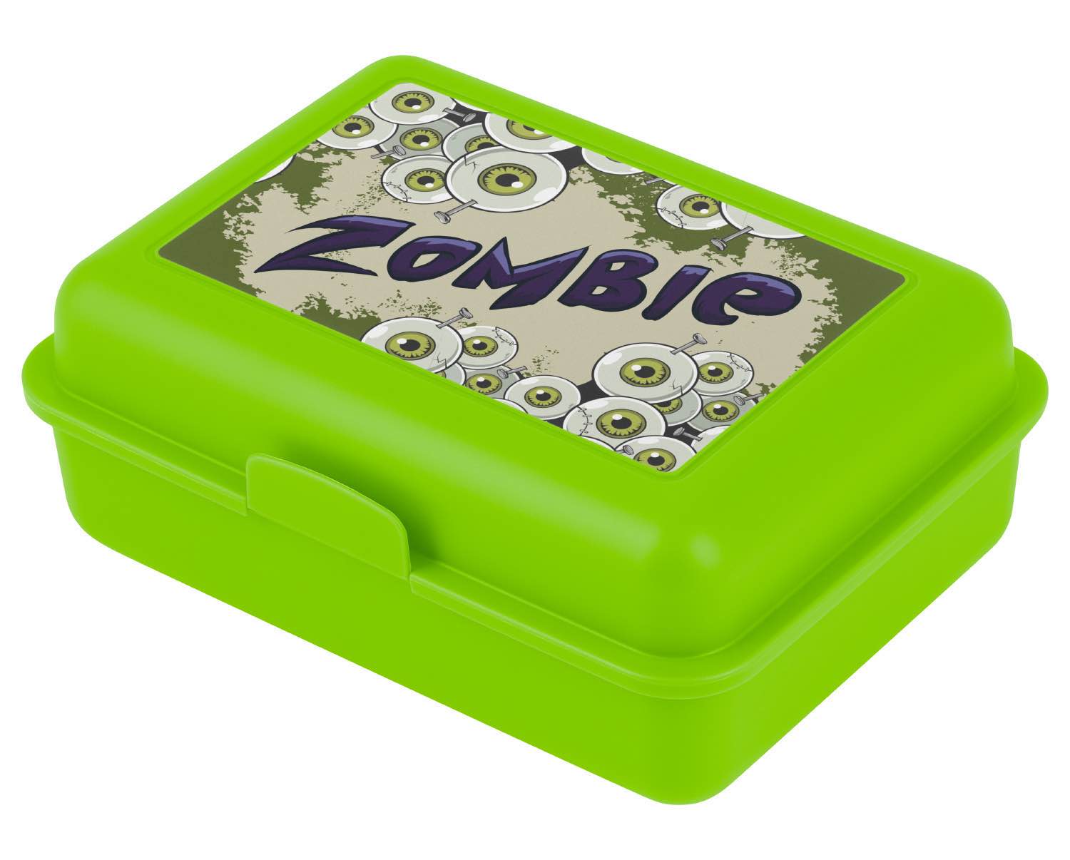 baagl-zoombie-lunch-box-verte-compartiment-enfant image 1